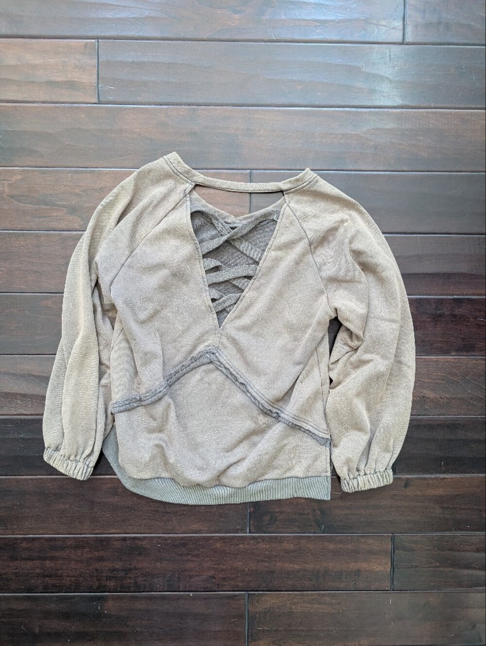Three Bird Best Crossed Paths Sweatshirt Boho POL NEW S - Picture 5 of 5